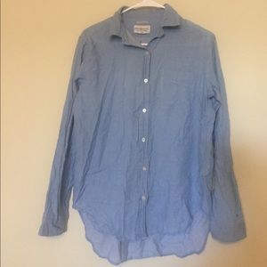 Ralph Lauren button boyfriend shirt light & airy M